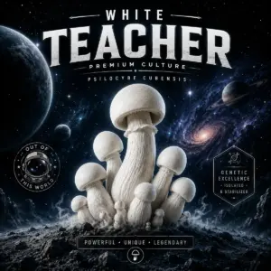 White Teacher isolated spore syringe